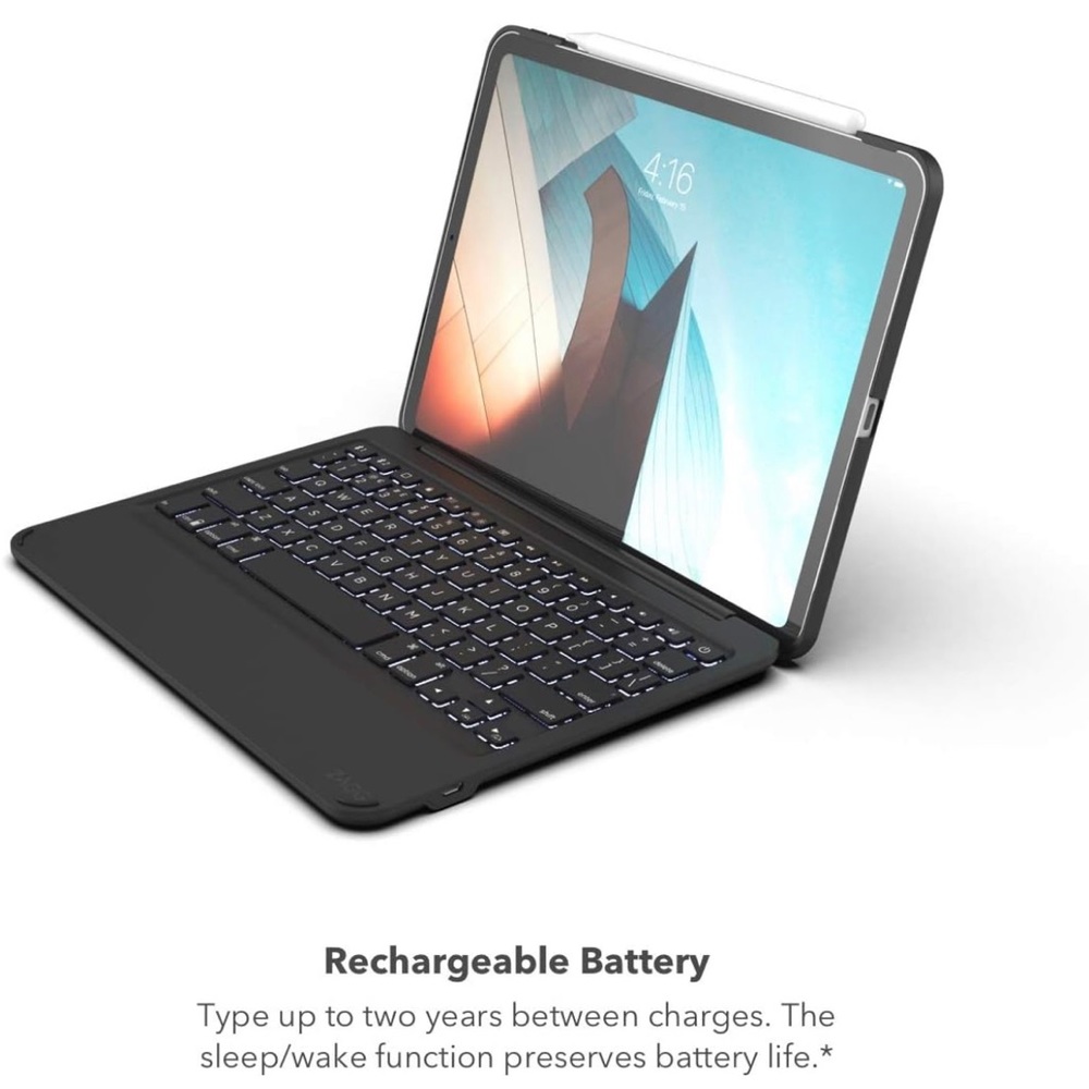 New Wireless Keyboard & Protective Case for iPad Pro - Picture 5 of 7